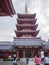 Sensoji æµ…è‰å¯º Temple, Tokyo, Japan, Pagoda